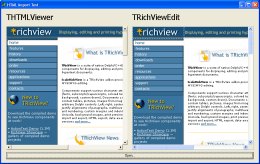 Documento HTML (página do TRichView)